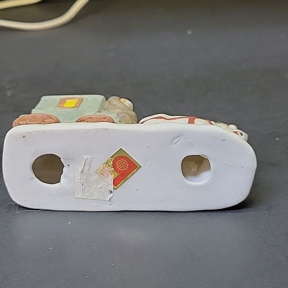 Vintage Christmas Porcelain House Village Bisque Light M5035 Studio Five - Picture 13 of 13